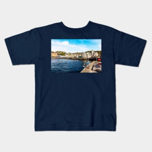 Oban Harbour And Town Kids T-Shirt